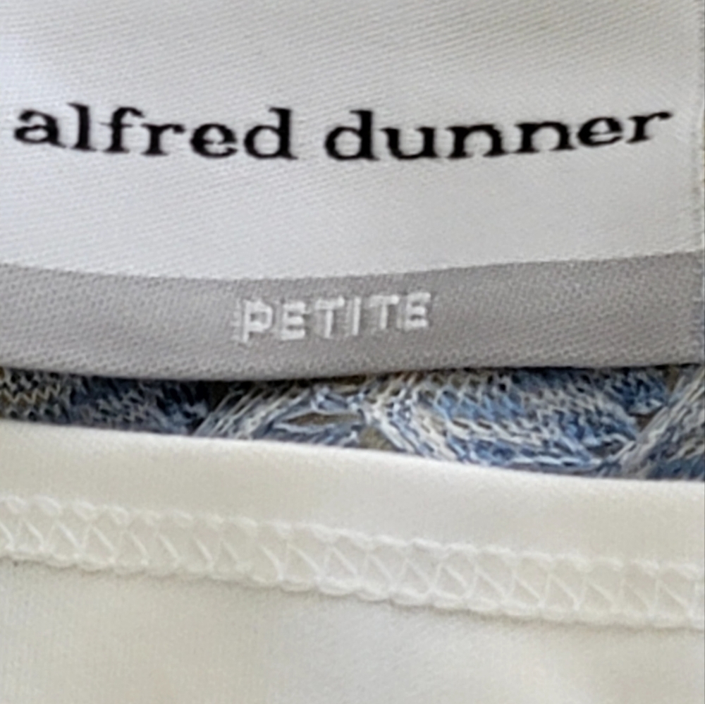 ALFRED DUNNER Women's Two Fer Blouse Size PS - Picture 12 of 12